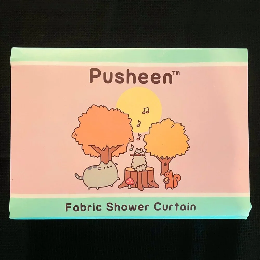 2017 Pusheen Box Exclusive Shower Curtain